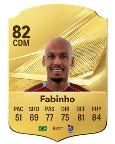 Fabinho 82 Common CDM FC 26 card