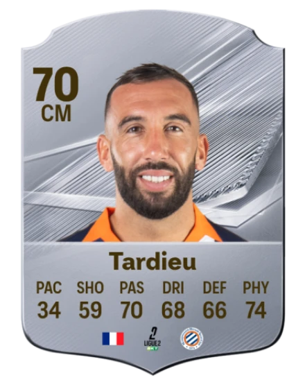 Tardieu 70 Common CM FC 26 card