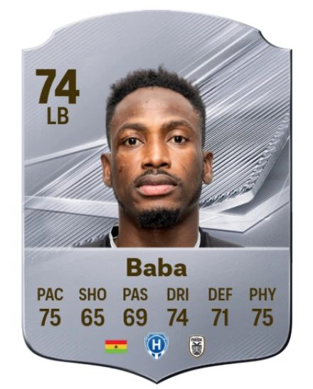 Baba 74 Common LB FC 26 card