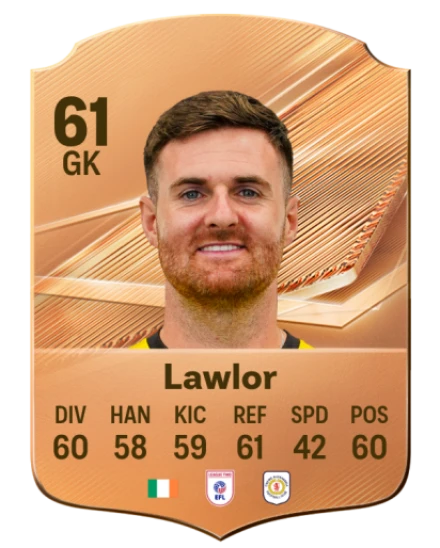 Lawlor 61 Common GK FC 26 card