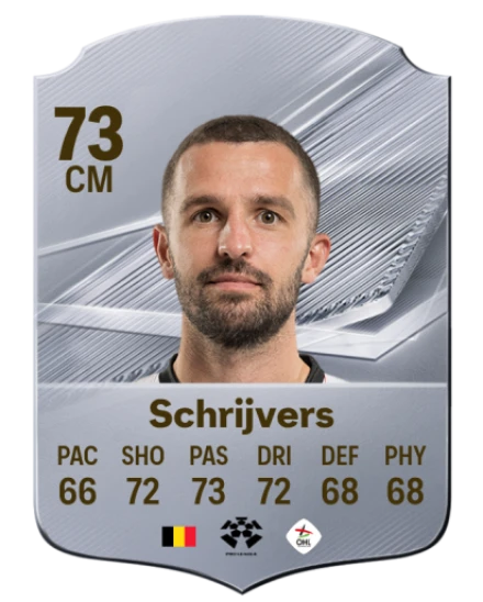 Schrijvers 73 Common CM FC 26 card