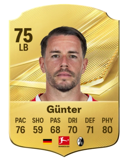 Günter 75 Common LB FC 26 card