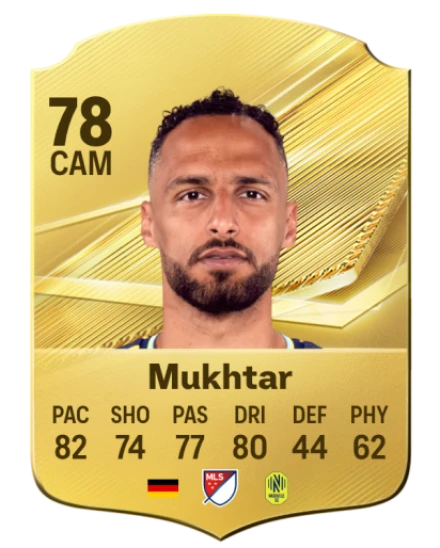 Mukhtar 78 Common CAM FC 26 card