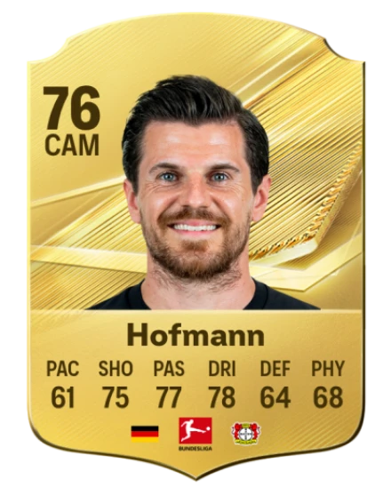 Hofmann 76 Gold CAM FC 27 card