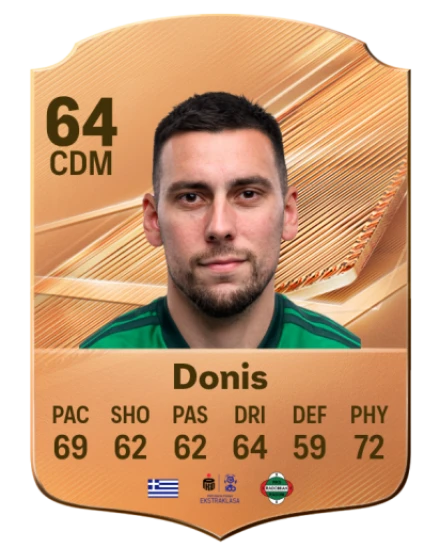 Donis 64 Bronze CDM FC 27 card