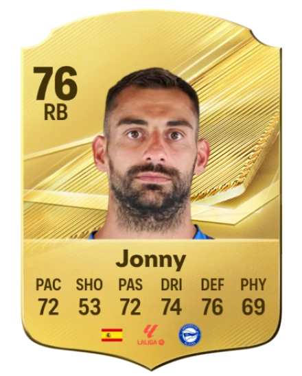 Jonny 76 Common RB FC 26 card
