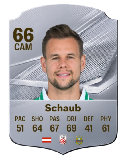 Schaub 66 Silver CAM FC 27 card