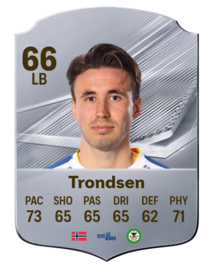 Trondsen 66 Common LB FC 26 card
