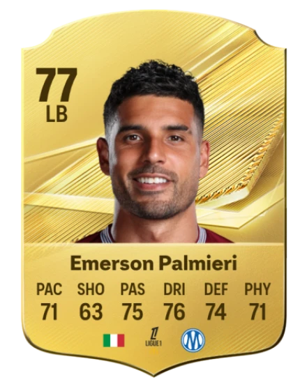 Emerson Palmieri 77 Common LB FC 26 card