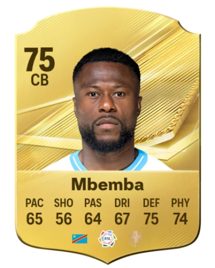 Mbemba 75 Common CB FC 26 card