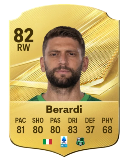 Berardi 82 Common RW FC 26 card