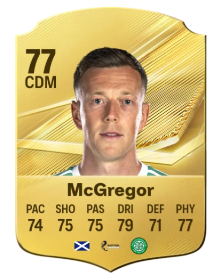 McGregor 77 Common CDM FC 26 card