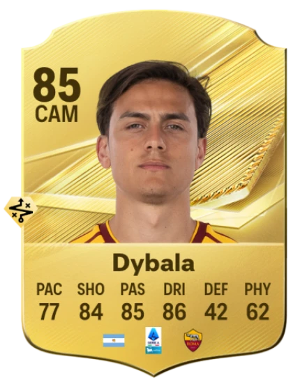 Dybala 85 Common CAM FC 26 card