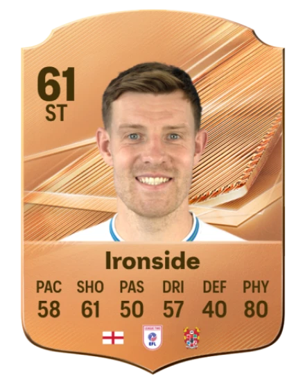Ironside 61 Bronze ST FC 27 card