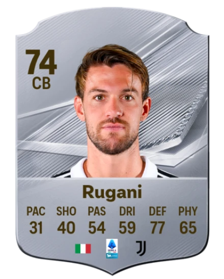 Rugani 74 Silver CB FC 27 card