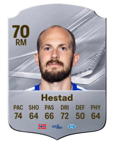 Hestad 70 Common RM FC 26 card
