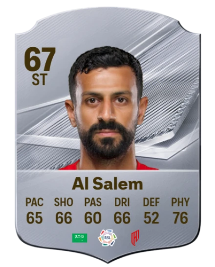 Al Salem 67 Silver ST FC 27 card