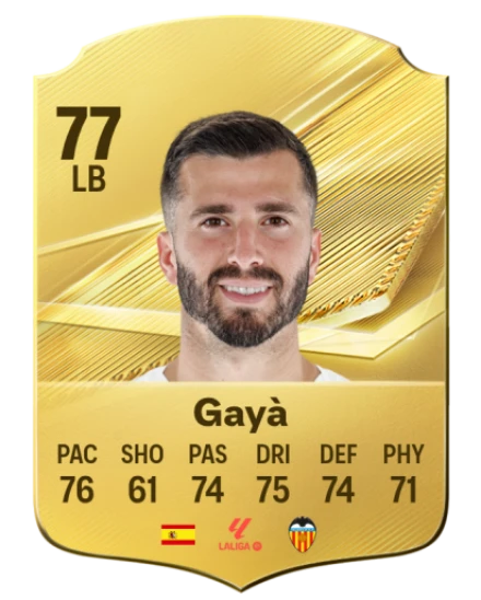 Gayà 77 Common LB FC 26 card
