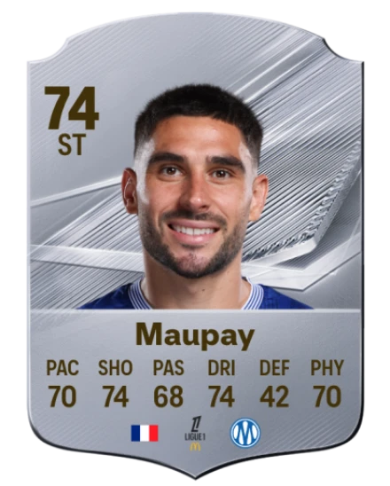 Maupay 74 Common ST FC 26 card