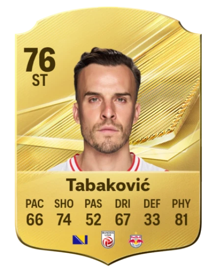 Tabaković 76 Common ST FC 26 card