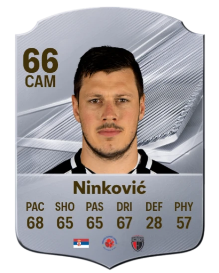 Ninković 66 Common CAM FC 26 card