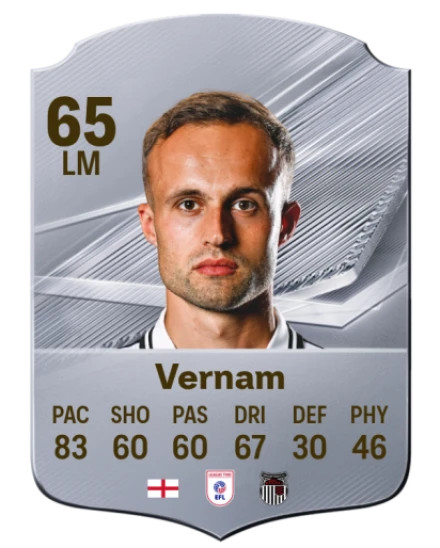 Vernam 65 Common LM FC 26 card