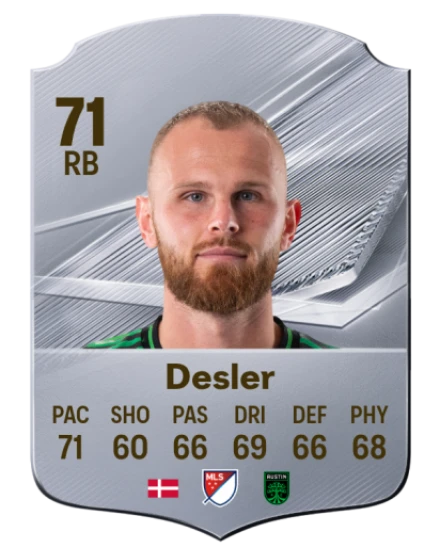 Desler 71 Common RB FC 26 card