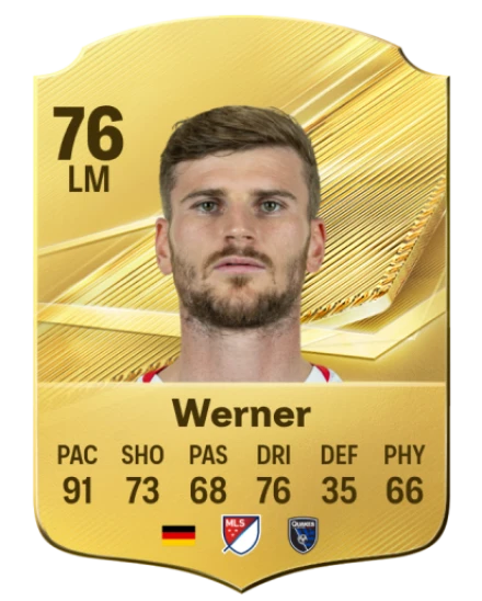 Werner 76 Common LM FC 26 card