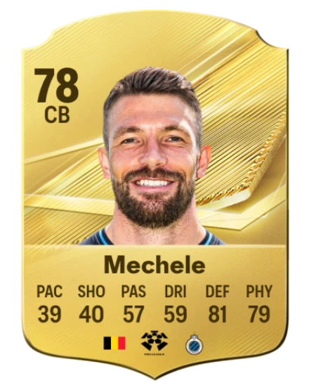 Mechele 78 Common CB FC 26 card