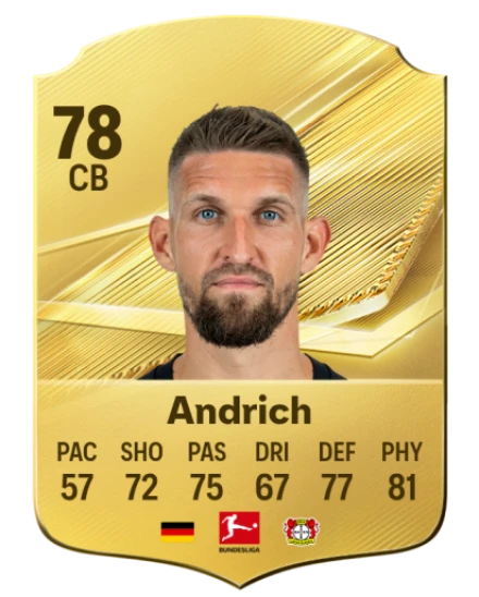 Andrich 78 Common CB FC 26 card