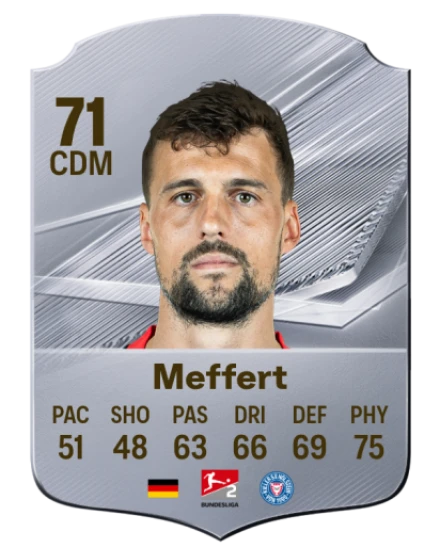 Meffert 71 Common CDM FC 26 card