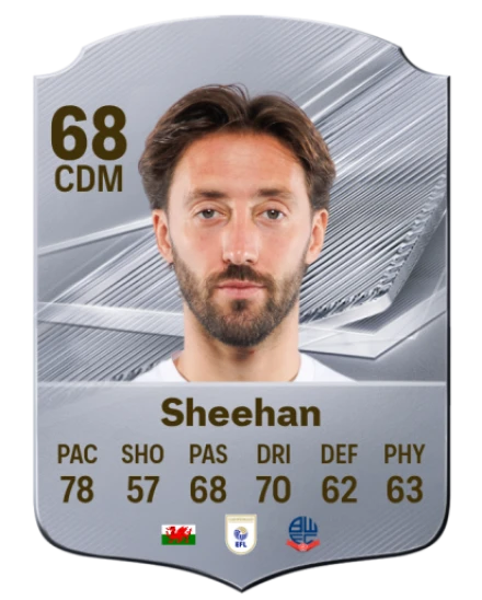 Sheehan 68 Common CDM FC 26 card