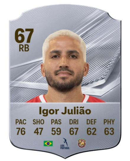 Igor Julião 67 Common RB FC 26 card