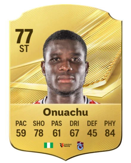 Onuachu 77 Common ST FC 26 card