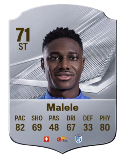 Malele 71 Common ST FC 26 card