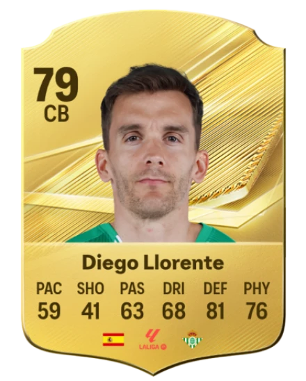 Diego Llorente 79 Common CB FC 26 card