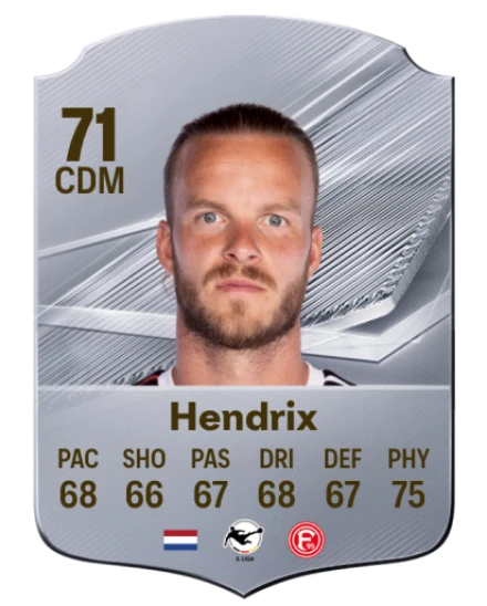 Hendrix 71 Common CDM FC 26 card