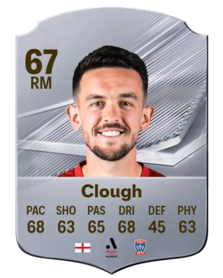 Clough 67 Common RM FC 26 card