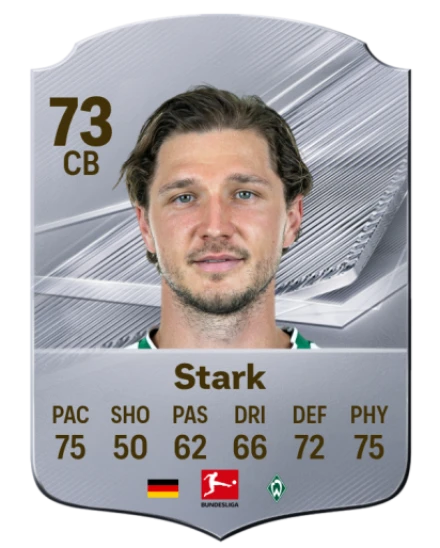 Stark 73 Silver CB FC 27 card