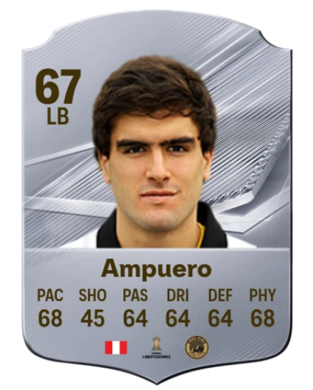 Ampuero 67 Common LB FC 26 card