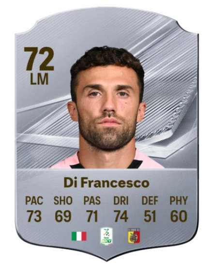 Di Francesco 72 Common LM FC 26 card