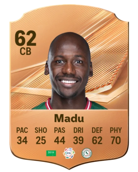 Madu 62 Bronze CB FC 27 card