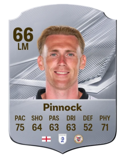 Pinnock 66 Common LM FC 26 card