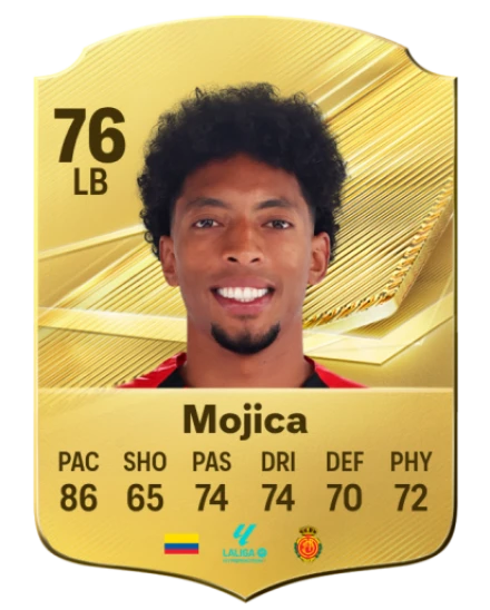 Mojica 76 Common LB FC 26 card