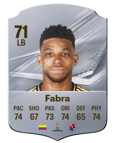 Fabra 71 Common LB FC 26 card