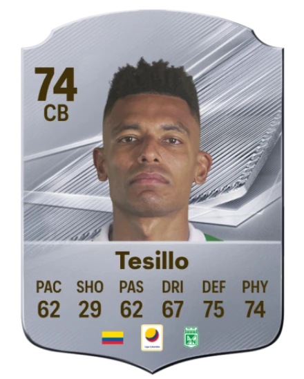 Tesillo 74 Common CB FC 26 card