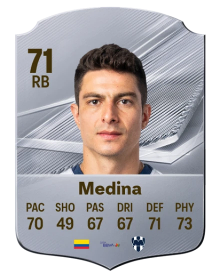 Medina 71 Common RB FC 26 card