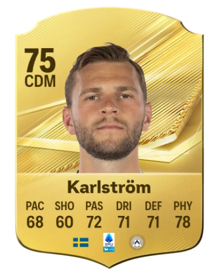Karlström 75 Common CDM FC 26 card