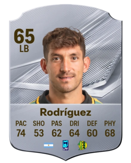 Rodríguez 65 Silver LB FC 27 card