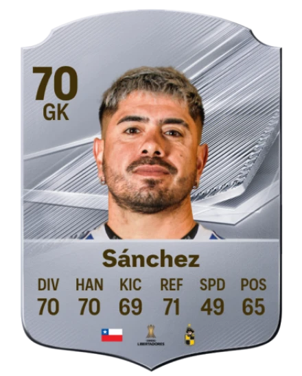 Sánchez 70 Common GK FC 26 card